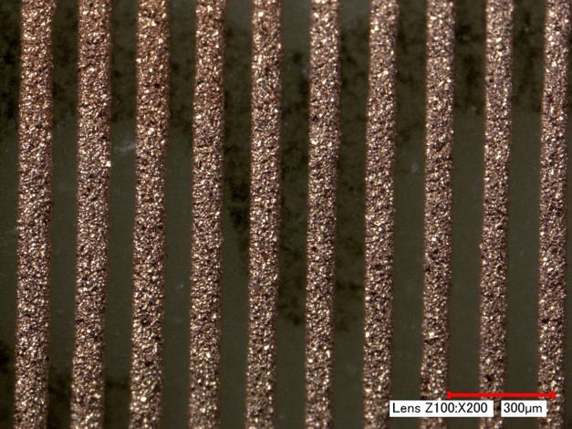 Highly Conductive, High Resolution Printed Electrical Traces and Components